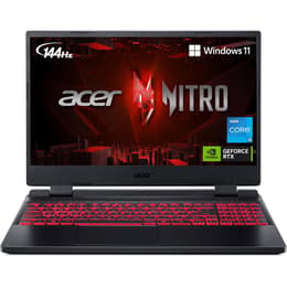 Acer Nitro 5 AN515-58-525P 15" Core i5 2.5 GHz - SSD 512 GB - 16GB - NVIDIA GeForce RTX 3050 QWERTY - Englanti