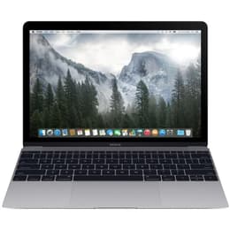MacBook 12" Retina (2015) - Core M 1.2 GHz SSD 512 - 8GB - QWERTY - Englanti