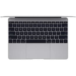MacBook 12" Retina (2015) - Core M 1.2 GHz SSD 512 - 8GB - QWERTY - Englanti