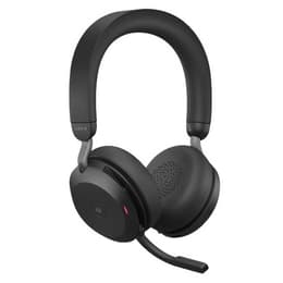 Jabra Evolve 2 75 Kuulokkeet melunvaimennus langaton mikrofonilla - Musta