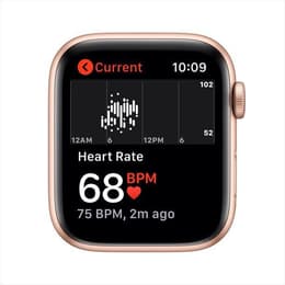 Apple Watch Series SE 1 (2020) GPS + Cellular 44 mm - Alumiini Kulta - Sport band Pinkki