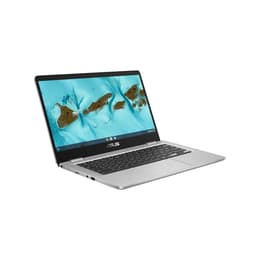Asus ChromeBook C14 C424 Celeron N4020 2.8 GHz 128GB eMMC - 4GB QWERTZ - Saksa