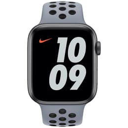 Apple Watch (Series 6) 2020 GPS 44 mm - Alumiini Tähtiharmaa - Nike Sport band Harmaa