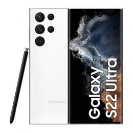 Galaxy S22 Ultra 5G 1000GB - Valkoinen - Lukitsematon