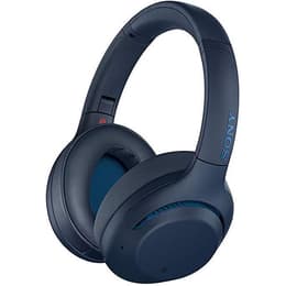 Sony WH-XB900N Kuulokkeet melunvaimennus wireless mikrofonilla - Sininen
