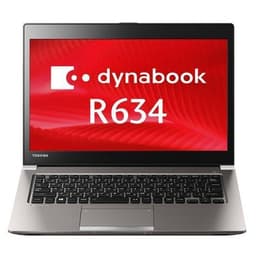 Toshiba Dynabook R634 13" Core i5 1.7 GHz - SSD 128 GB - 4GB QWERTZ - Saksa