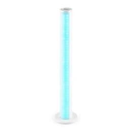 Auna Light Up Tower Speaker Bluetooth - Valkoinen