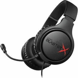 Creative Sound Blaster X H3 Kuulokkeet melunvaimennus gaming kiinteä mikrofonilla - Musta/Punainen