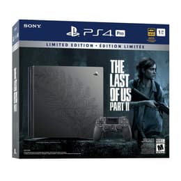PlayStation 4 Pro 1000GB - Harmaa - Rajoitettu erä The Last of Us Part II + The Last of Us Part II