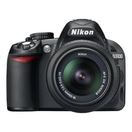 Yksisilmäinen peiliheijastuskamera D3100 - Musta + Nikkor AF-S DX Nikkor 18-55mm f/3.5-5.6G VR + Sigma 55-200mm f/4-5.6 DC f/3.5-5.6 + f/4-5.6