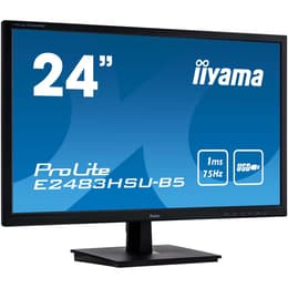 Iiyama ProLite E2483HSU-B5 Tietokoneen näyttö 24" LCD HD
