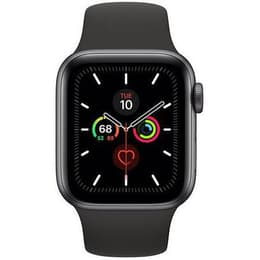 Apple Watch (Series 5) 2019 GPS + Cellular 44 mm - Titaani Musta - Sport loop Musta