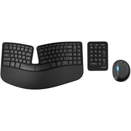 Microsoft Näppäimistö QWERTY Portugali Langaton Sculpt Ergonomic