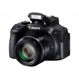 Kompaktikamera PowerShot SX60 HS - Musta + Canon Zoom Lens 60x IS 21–1365mm f/3.4–6.5 f/3.4–6.5