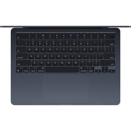 MacBook Air 15" (2024) - Applen M3 ‑siru jossa on 8-ytiminen prosessori ja 10-ytiminen näytönohjain - 16GB RAM - SSD 1000GB - Tavallinen näyttö - AZERTY - Ranska