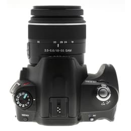 Yksisilmäinen peiliheijastuskamera Alpha DSLR-A230 - Musta + Sony DT SAM f/3.5-5.6