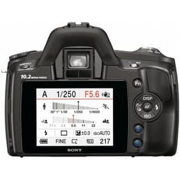 Yksisilmäinen peiliheijastuskamera Alpha DSLR-A230 - Musta + Sony DT SAM f/3.5-5.6