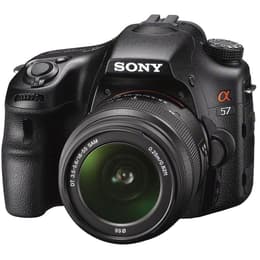 Refleksi Alpha SLT-A57 - Musta + Sony 18-55mm f/3.5-5.6 SAM DT f/3.5-5.6