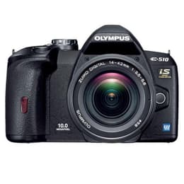 Yksisilmäinen peiliheijastuskamera E-510 - Musta + Olympus Zuiko Digital 14-42mm f/3.5-5.6 f/3.5-5.6