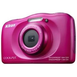 Kompaktikamera CoolPix S33 - Vaaleanpunainen (pinkki)