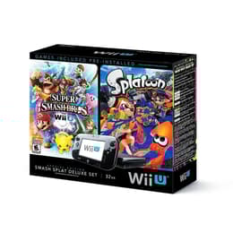 Wii U Premium 32GB - Musta + Super Smash Bros and Splatoon