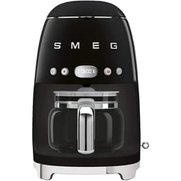 Kahvinkeitin Ilman kapselia Smeg DCF02BLEU 1,4000L - Musta