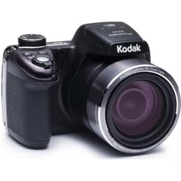 Puolijärjestelmäkamera PixPro AZ527 - Musta + Kodak Kodak PixPro Aspheric 52x IS Zoom Lens 24-1248 mm f/2.8-5.6 f/2.8-5.6