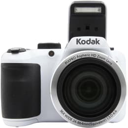 Hybridikamera PixPro AZ365 - Valkoinen + Kodak PixPro Aspheric HD Zoom Lens 24-864mm f/3.0-6.6 f/3.0-6.6