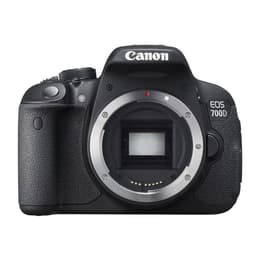 Yksisilmäinen peiliheijastus - Canon EOS 700D Musta + Objektiivin Tamron AF 18-200mm F/3,5-6,3