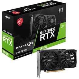 Msi NVIDIA GeForce RTX 3050 6GB GDDR6 VENTUS 2X Näytönohjain