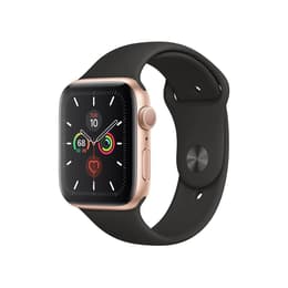 Apple Watch Series 4 (2018) GPS + Cellular 40 mm - Alumiini Kulta - Sport band Musta