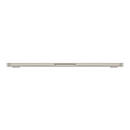 MacBook Air 13" (2022) - Applen M2 ‑siru jossa on 8-ytiminen prosessori ja 8-ytiminen näytönohjain - 8GB RAM - SSD 256GB - QWERTY - Englanti