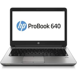 HP ProBook 640 G1 14" Core i3 2.4 GHz - SSD 128 GB - 4GB AZERTY - Ranska
