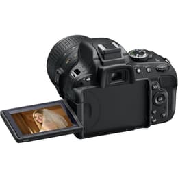 Yksisilmäinen peiliheijastus - Nikon D5100 Musta + Objektiivin Nikon AF-S DX Nikkor 18-55mm f/3.5-5.6G