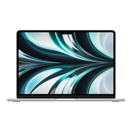 MacBook Air 13.3" (2022) - Applen M2 ‑siru jossa on 8-ytiminen prosessori ja 8-ytiminen näytönohjain - 8GB RAM - SSD 512GB - QWERTY - Espanja