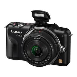 Lumix DMC-GF3 - Musta + Panasonic Lumix G Vario G Vario 14-42 mm f/3.5-5.6 MEGA O.I.S f/3.5-5.6