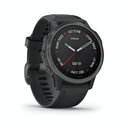 Kellot Gamin Cardio GPS Fenix 6S Sapphire - Musta