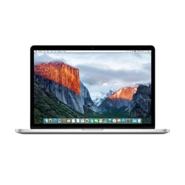 MacBook Pro 15" Retina (2015) - Core i7 2.2 GHz SSD 512 - 16GB - AZERTY - Ranska