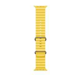 Apple Watch Ultra (2022) GPS + Cellular 49 mm - Titaani Luonnontitaani- Ocean-ranneke Keltainen