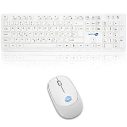 Simpletek Näppäimistö QWERTZ Romania Langaton M&K RUMENO Kit Mouse and Keyboard