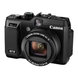 Kompaktikamera PowerShot G1 X - Musta + Canon Canon Zoom Lens 4x IS 15.1-60.4 mm f/2.8-5.8 f/2.8-5.8