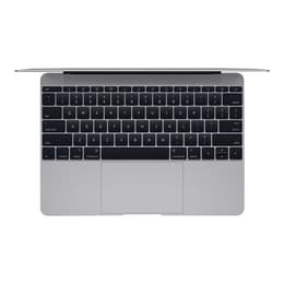 MacBook 12" Retina (2015) - Core M 1.1 GHz SSD 256 - 8GB - QWERTY - Espanja