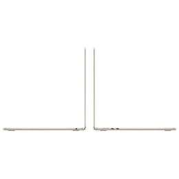 MacBook Air 15" (2023) - Applen M2 ‑siru jossa on 8-ytiminen prosessori ja 10-ytiminen näytönohjain - 8GB RAM - SSD 256GB - QWERTY - Englanti