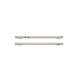 MacBook Air 15" (2023) - Applen M2 ‑siru jossa on 8-ytiminen prosessori ja 10-ytiminen näytönohjain - 8GB RAM - SSD 256GB - QWERTY - Englanti