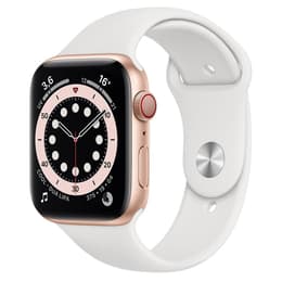 Apple Watch Series 5 (2019) GPS + Cellular 40 mm - Alumiini Kulta - Sport band Valkoinen