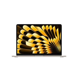 MacBook Air 15" (2026) - Applen M5 ‑siru jossa on 10-ytiminen prosessori ja 10-ytiminen näytönohjain - 16GB RAM - SSD 512GB - Tavallinen näyttö - AZERTY - Ranska