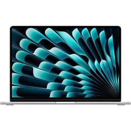 MacBook Air 15.3" (2023) - Applen M2 ‑siru jossa on 8-ytiminen prosessori ja 10-ytiminen näytönohjain - 24GB RAM - SSD 2000GB - QWERTY - Englanti