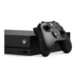 Xbox One X 1000GB - Musta + Shadow of the Tomb Raider
