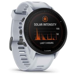 Garmin Forerunner 955 Solar Bluetooth 47 mm - Valkoinen