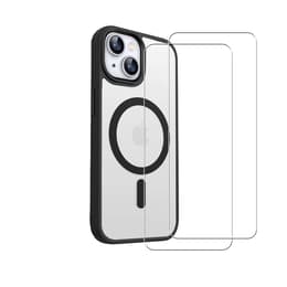 Kuori iPhone 14 ja 2 suojakalvo - TPU -